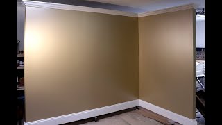 How to Apply a Uniform Coat of Metallic Paint to Walls - Golden Paintworks®