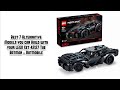 Best 7 Alternate Builds for LEGO Set 42127 The Batman - Batmobile