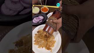 Bamboo Biryani In Lucknow | Curly Tales #shorts