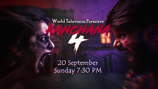 Kanchana 4 Hindi Dubbed Movie | World Television Premiere | Raju Gari Gandhi 2020 Hindi Promo out