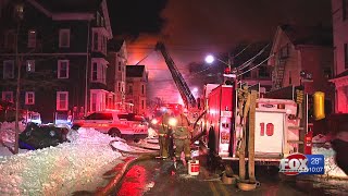 Firefighters recall being trapped during Bowdoin Street fire