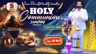 HOLY COMMUNION AFTERNOON  SERVICE 12 TO 3  #prophetabhishekbidar