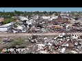 Deadly tornado slams Texas town as severe weather sweeps South