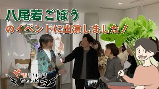 『八尾若ごぼうのイベントに出演しました！』やおだいすきちゃんねる