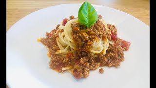 Spaghetti Bolognese with curry - Cooking From The Heart