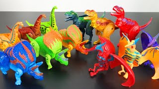 Khủng long bạo chúa Khủng long ba sừng Khủng long cổ dài mở hộp review - Trứng khủng long #dinosaur