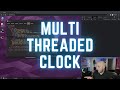 Building an Accurate Digital Clock with Multithreading in JavaScript!