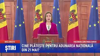 CINE PLĂTEȘTE PENTRU ADUNAREA NAȚIONALĂ DIN 21 MAI