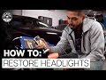 Fastest Way To Restore Headlights In One Easy Step - Chemical Guys