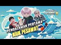 PENGALAMAN PERTAMA NAIK PESAWAT (The Movie): Tabe & Mama Panik & Bertemu Pramugari Membagongkan 😂