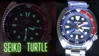 Seiko PADI Turtle unboxing