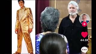 “I’m All Shook Up”🕺🏽Barry Manilow Visits Pastor Bob Joyce (Gold Jacket)