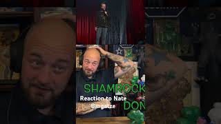 Nate Bargatze Horrible Cheap Wedding  - Reaction from Shamrock Don #hilarious