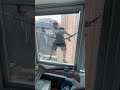 outside high rise window cleaning