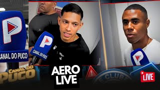 ✈️ AEROLIVE - CHEGADAS DE ERICK E ERICK PULGA