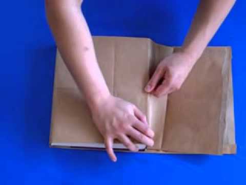 How to Make a Paper Bag Book Cover How to Make a Paper Bag Book Cover