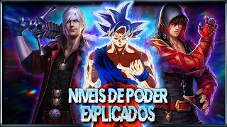 Níveis de Poder Explicados | Mr Warcia