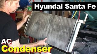 2003 Hyundai Santa Fe AC Condenser