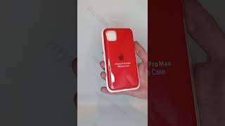 Силіконовий чохол Silicone Case Full Size для iPhone 11 Pro Max Red