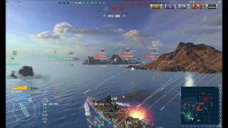 【WoWs】下手でも楽しい海戦ゲームPart67中将と出撃