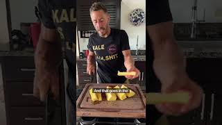How I cut a pineapple