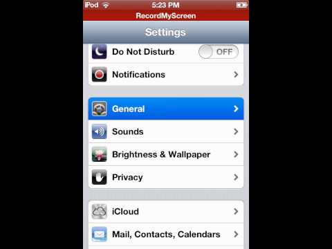 How to change your date & time on your iPod/iPhone (quick tutorial) How to change your date & time on your iPod/iPhone (quick tutorial)