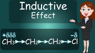 Inductive Effect || HINDI explanation || Basisc of ORGANIC CHEMISTRY ||