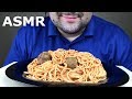 ASMR SPAGHETTI and MEATBALLS (Extreme Pasta Sounds) Mukbang *NO TALKING*