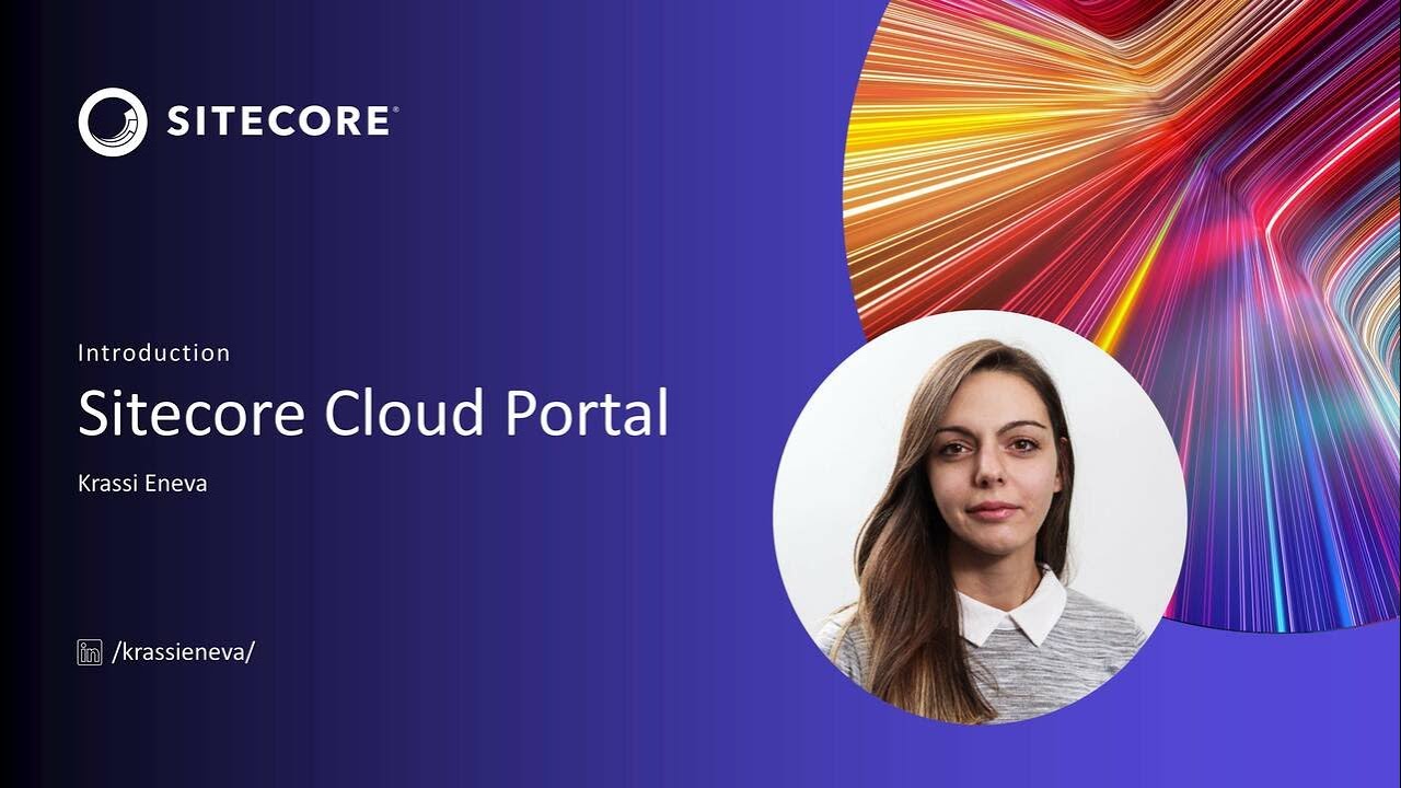 Sitecore Cloud Portal: Introduction | Dxp - YouTube