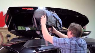 Yakima SkyBox 16 roof box installation demonstration