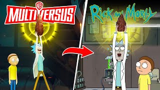 ALL Rick's References, Secrets and Easter Eggs in MultiVersus
