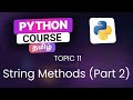 String Methods in Python in Tamil Part 2