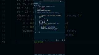 Paint Brush App in Python⚡️ #short #coding #programming #python