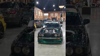 Turbocharged JZ Swapped BMW E30 Coupe on Display at IAM Bangkok 2024