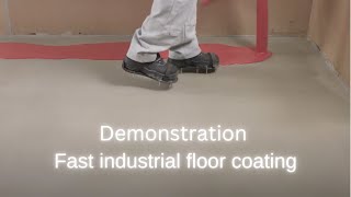 Epoxy hybrid floorcoating StoCrete EH 200 with top coat StoPox BB OS