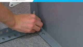 How to assemble Classic L bolted metal shelving, AR Shelving