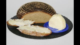 Landbrot wie vom Bauern ohne Hefe. Schritt für Schritt mit Rezept.