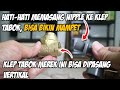 Klep tabok (check valve) yang bisa dipasang vertikal