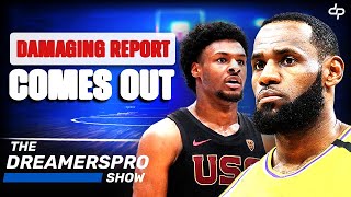ESPN Analyst Releases Damaging Report From NBA Scouts About Bronny James Prospec