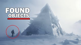 Frozen Mysterious Objects Found Under Ice In Antarctica