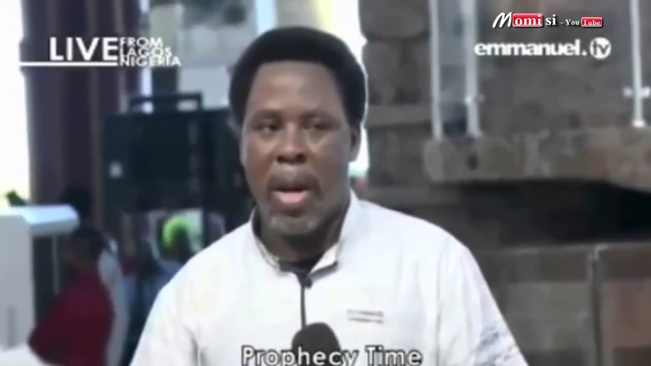 TB Joshua Predicts Hillary Clinton As Winner Of US Election - YouTube