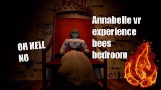 Annabelle the creation vr experience bees bedroom