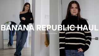 Banana Republic Unboxing | Best Cashmere Sweaters