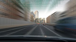 車載動画 ( Drive) 首都高【1】羽田線　大師JCT→羽田・平和島経由→浜崎橋JCT (Tokyo, Japan)