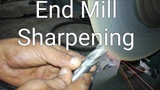 End Mill Sharpening