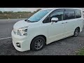 newly imported 2014 toyota voxy zs.