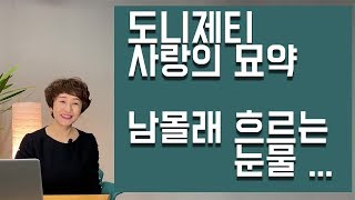 해설이 있는 클래식.44 도니제티 사랑의 묘약 남몰래 흐르는 눈물