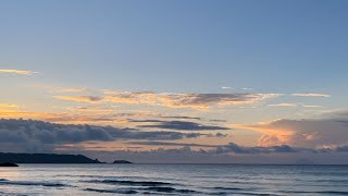 TimeLapse1025 【朝焼け雲】 日の出まで  雲のタイムラプス動画