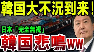 【絶望】韓国大不況到来! 日本が完全無視、韓国が絶望的な状況に！【ゆっくり解説】