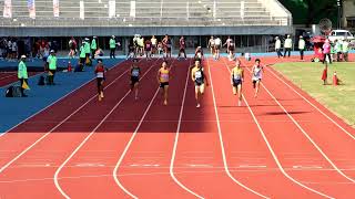 2024 11 06 全國中等學校田徑錦標賽 高中男子 100M 預賽 TAIWAN MIDDLE SCHOOL ATHLETIC GAMES 全中錦